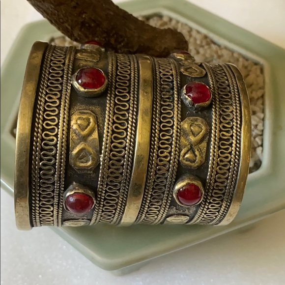 Antique Roman brass cuff - Picture 4 of 5